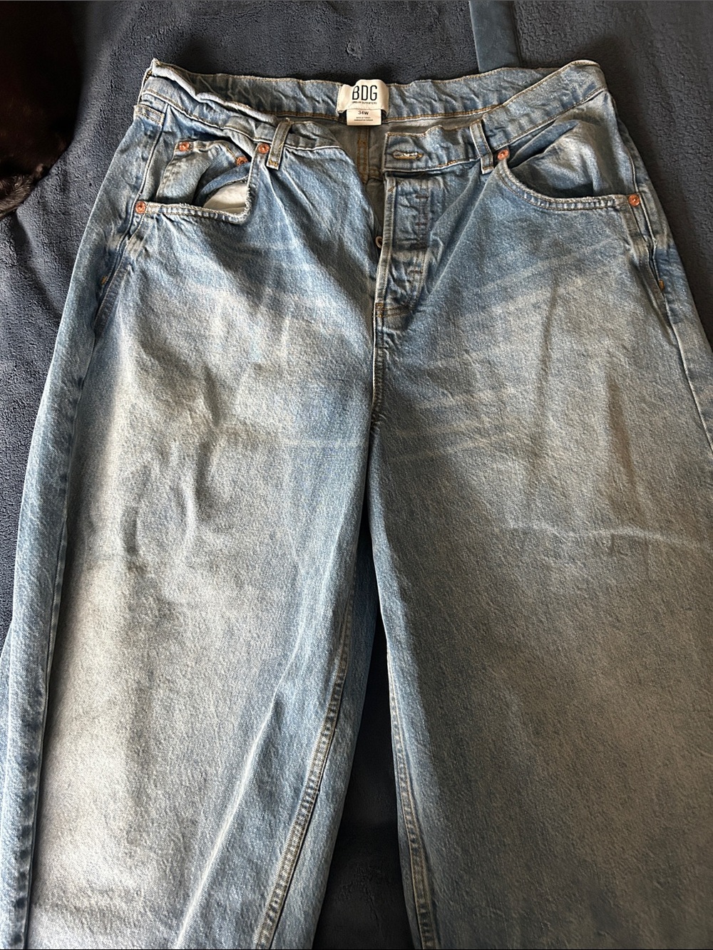 Urban Outfitters BDG RIH Mid-Rise. Size W34. Mid rise, baggy
